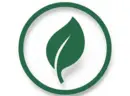 Green leaf logo for GreenAxis Global Ventures